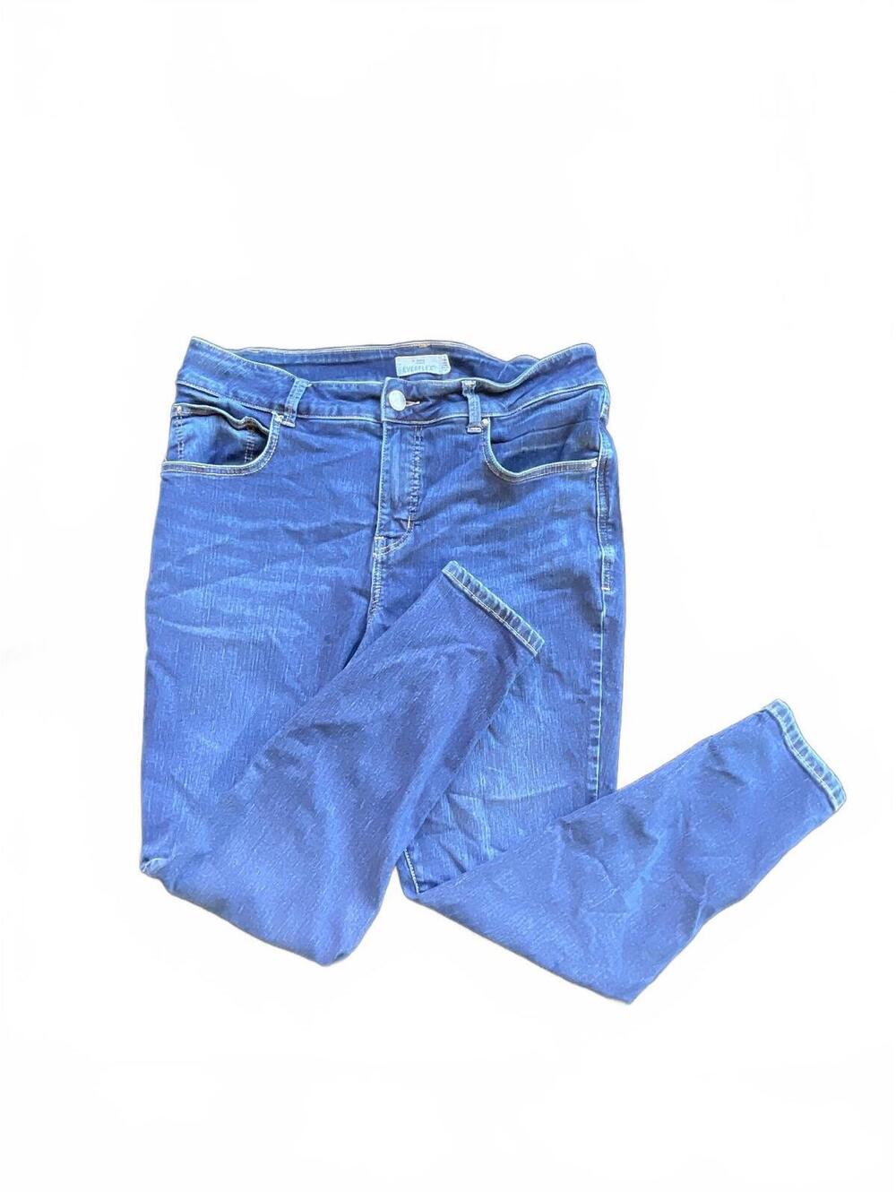 Everflex blue skinny jeans